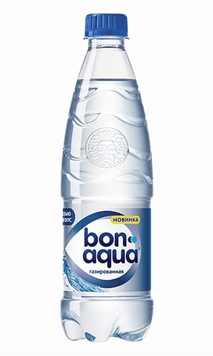 Вода BonaAqua газированная