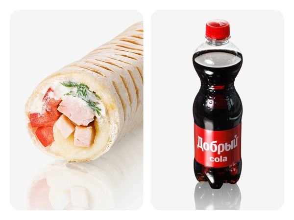 Чикен донер + Кола