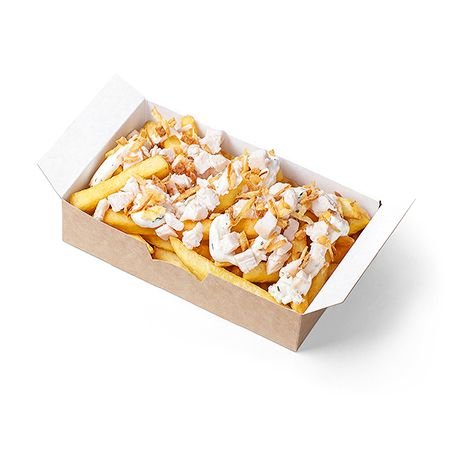 Капи-ланч с картофелем фри и цыплёнком