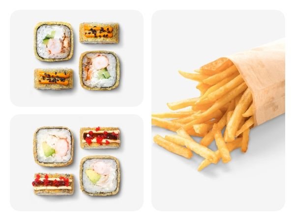 Две Темпуры + закуска